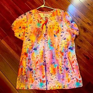 Koi nursing scrub top women’s 2x